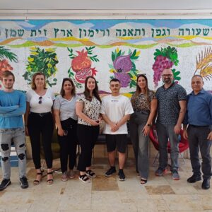 Continuing to Strengthen Ties with Germany: Visit to ORT Adivi School Amidst Ashkelon’s Challenges During the Iron Swords War